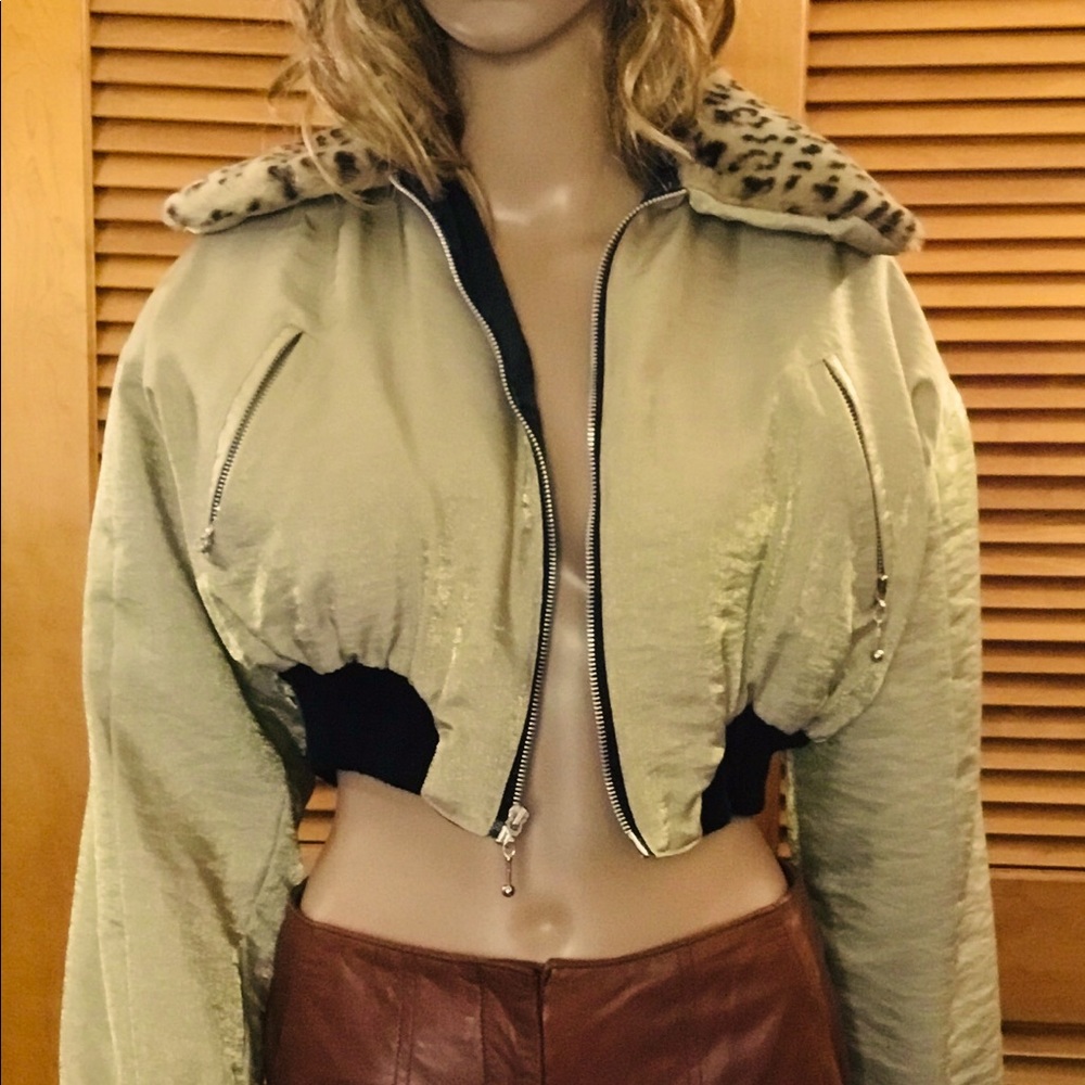 In Decent by Seth Martin Cropped Jacket Size S/M